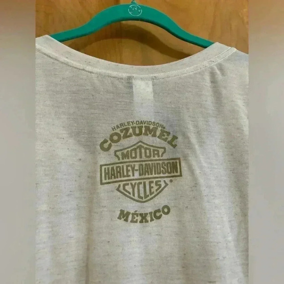 Harley Davidson Long Sleeve Scoop Neck with Lace Embellishments Size 2XL NWT - Picture 10 of 12